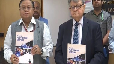 Business News | NITI Aayog Releases Report Offering Roadmap for Transforming Medium Enterprises into India's Growth Engines