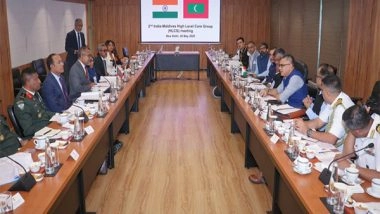 World News | India, Maldives Hold High-Level Core Group Meeting; Discuss Implementation of Joint Vision Document