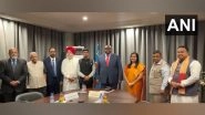 World News | All-party Delegation Led by Shrikanth Shinde Meets Deputy PM of Congo, President of the Senate