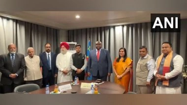 World News | All-party Delegation Led by Shrikanth Shinde Meets Deputy PM of Congo, President of the Senate