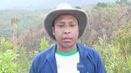 India News | Anish Ahamad: The Silent Green Warrior of Manipur's Bualjang Hills Who Planted over 1 Lakh Trees