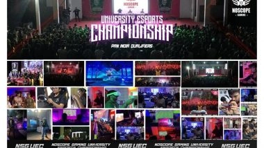Business News | NoScope Gaming and Techno India University Brings the National Finals of University Esports Championship 2025 to Kolkata