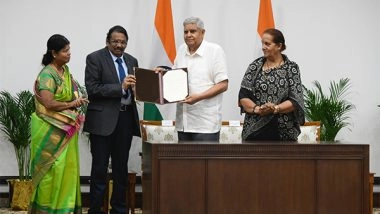 India News | VP Dhankhar Nominates Ophthalmologist ML Raja for Dr S Radhakrishnan Chair