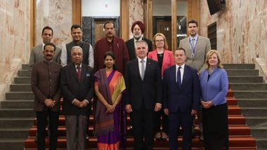 World News | India's All-party Delegation Meets National Council of Slovenia President, Conveys India's Stance of Zero-tolerance Towards Terrorism