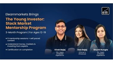 Business News | The Young Investor - A Stock Market Mentorship Program for Teens by Elearnmarkets