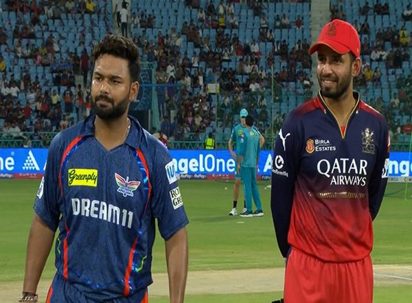 Sports News | IPL 2025: RCB Win Toss, Opt to Bowl Against LSG; Hazlewood, David Miss out for Bengaluru