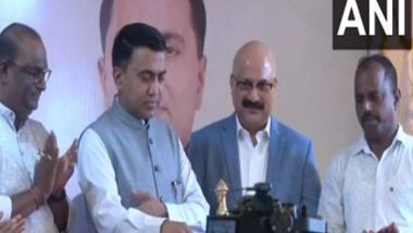 India News | Goa CM Pramod Sawant Lays Foundation Stone of Ethanol Plant at Navelim Industrial Area