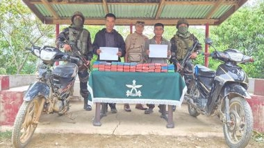 India News | Assam Rifles, Police Recover 758 Grams of Heroin Worth over Rs 5 Crore