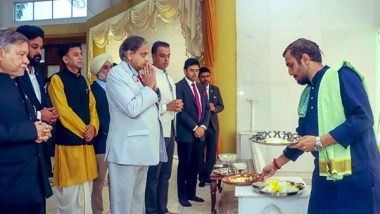 World News | Party-delegation Led by Shashi Tharoor Visits Indian Cultural Centre in Panama