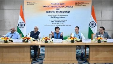 Business News | Piyush Goyal Urges Exporters to Create Platform to Boost Visibility of Indian Traders