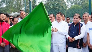 India News | Uttarakhand CM Dhami Flags off 'Ahilya Smriti Marathon' Ek Virasat-Ek Sankalp Program in Dehradun