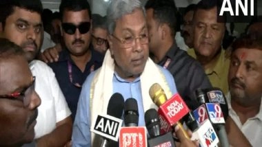 India News | Karnataka CM Slams BJP's 'Urdu Over Kannada' Claim as Malicious Lie Meant to Spread Communal Hatred