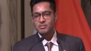 World News | When It Comes to National Security, I Stand Firm Beyond Politics: TMC's Abhishek Banerjee in Singapore