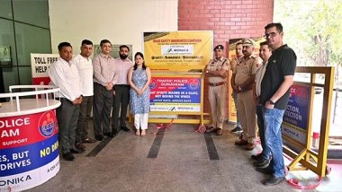 Business News | Monika Foundation with CCSE & Ashish Legal Foundation Launches Road Safety Drive by Installing 40 Traffic Solutions to Benefit 3Lac Daily Commuters