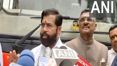 India News | Thane: Maharashtra DyCM Shinde Inaugurates New Smart Buses Equipped with Wifi, CCTC Cameras