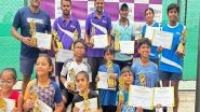 Sports News | Adani Sportsline's State-level Tennis Tournament Concludes with Record Participation