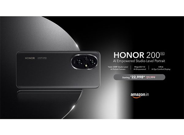 Business News | HONOR 200 Gets AI-Powered MagicOS 9.0 and Now at Limited-Time Price of Rs. 22,999 on Amazon.in