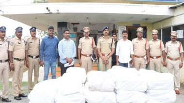 India News | Telangana: Police Seize Ganja Worth Rs 4.15 Cr, 2 Arrested