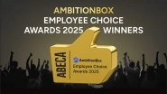 Business News | Winners of AmbitionBox Employee Choice Awards 2025 Announced: Celebrating India's Most Loved Workplaces