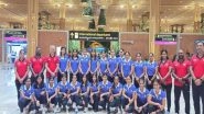 Sports News | Indian Women's Hockey Team Leaves for European Leg of FIH Pro League 2024-25