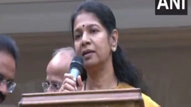 World News | India Will No Longer Differentiate Between State and Non-state Terrorism: DMK MP Kanimozhi