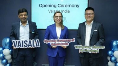Business News | Vaisala Opens New Mumbai Office to Empower High-Tech Manufacturing in India