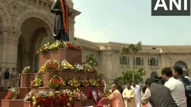 India News | UP CM Yogi Pays Tribute to Chaudhary Charan Singh, Praising His Land Reforms and Rural Development