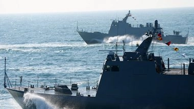 World News | China Ramps Up Naval Incursions Around Taiwan