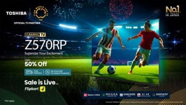 Business News | Toshiba Unveils Z570RP QLED Gaming TV, Equipped with AI-enhanced REGZA ZRi Engine for Enhanced Gaming Experience