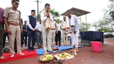 India News | Goa CM Pramod Sawant Lays Foundation for IOCL Pump, Inuagurates Projects in Colvale Jail