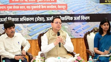 India News | Uttarakhand CM Dhami Participates in Mukhya Sevak Samvad Program in Dehradun