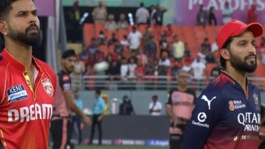 Sports News | IPL Qualifier 1: RCB Win Toss, Opt to Bowl Against PBKS; Hazlewood Returns to Bengaluru Attack