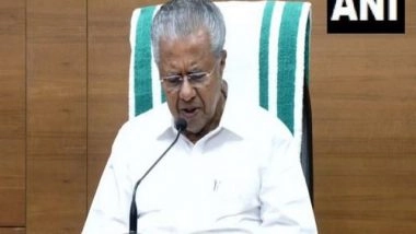India News | Kerala CM Vijayan Declares State Special Disaster After Liberia-flagged Container Vessel Sinks off Kochi