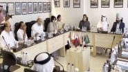 World News | All-party Delegation Led by Baijayant Panda Interacts with Gulf Research Center Chairman and Founder Abdulaziz Al Sager