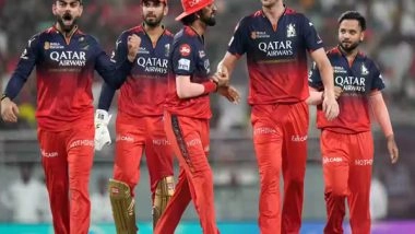 Sports News | IPL 2025: Fiery Spells from Hazlewood, Suyash Help RCB Bundle out PBKS for 101 in Qualifier 1