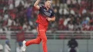 Sports News | IPL 2025: Hazlewood, Bhuvneshwar Dominate Powerplay Bowling Charts Following Fiery Spells Against PBKS in Q1