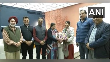 World News | Kanimozhi Led Multi-party Delegation Arrives in Latvia's Capital Riga