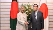 World News |  Japan to Provide USD 1.063 Billion to Bangladesh for Budget Support, Railway