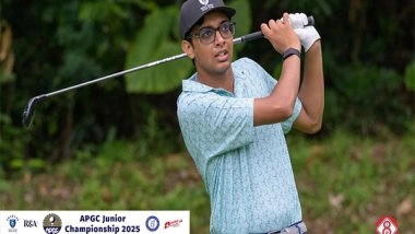 Sports News | APGC Junior Championship: Ranveer, Krish Finish Fifth in Boys' Team Competition; Saanvi, Kashika End Eighth in Girls' Team Event