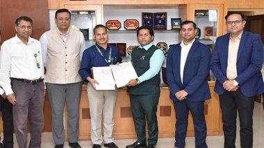 India News | DRDO Signs Licensing Agreement with NIBE Ltd for Pinaka MBRL and Battery Command Post