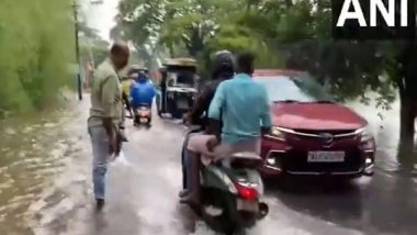India News | Kerala: Heavy Rains in Kannur, Kakkad River Water-level Rises; Several Areas Waterlogged