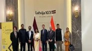 World News | All-party Delegation Led by DMK MP Kanimozhi Meets Latvian Officials in Riga