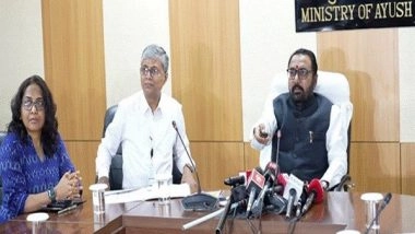 India News | Union Minister Prataprao Jadhav Launches AyushSuraksha Portal to Strengthen Consumer Safety and Curb Misleading Ads