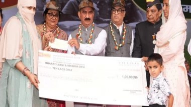 India News | Himachal: CM Sukhu Honours Soldiers and Their Families at 'Jai Hind Sabha'