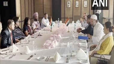 World News | BJP MP Baijayant Panda Leads Group 1 Delegation to Meet Indian Ambassador in Algeria