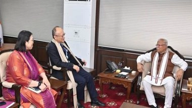 India News | Union Minister Manohar Lal Khattar Meets President Asian Development Bank Masato Kanda