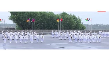 India News | Cadets Take 'Antim Pag' as Indian Naval Academy Hosts Passing Out Parade for Spring Term