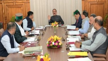 India News | Himachal Cabinet Decides to Fill 700 Posts of Home Guard Volunteers