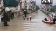 India News | Imphal Witnesses Flood-like Situation After Incessant Rainfall, Waterlogging in Several Areas