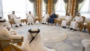 World News | Theyab Bin Mohamed Bin Zayed Receives Qatari Minister of Transport